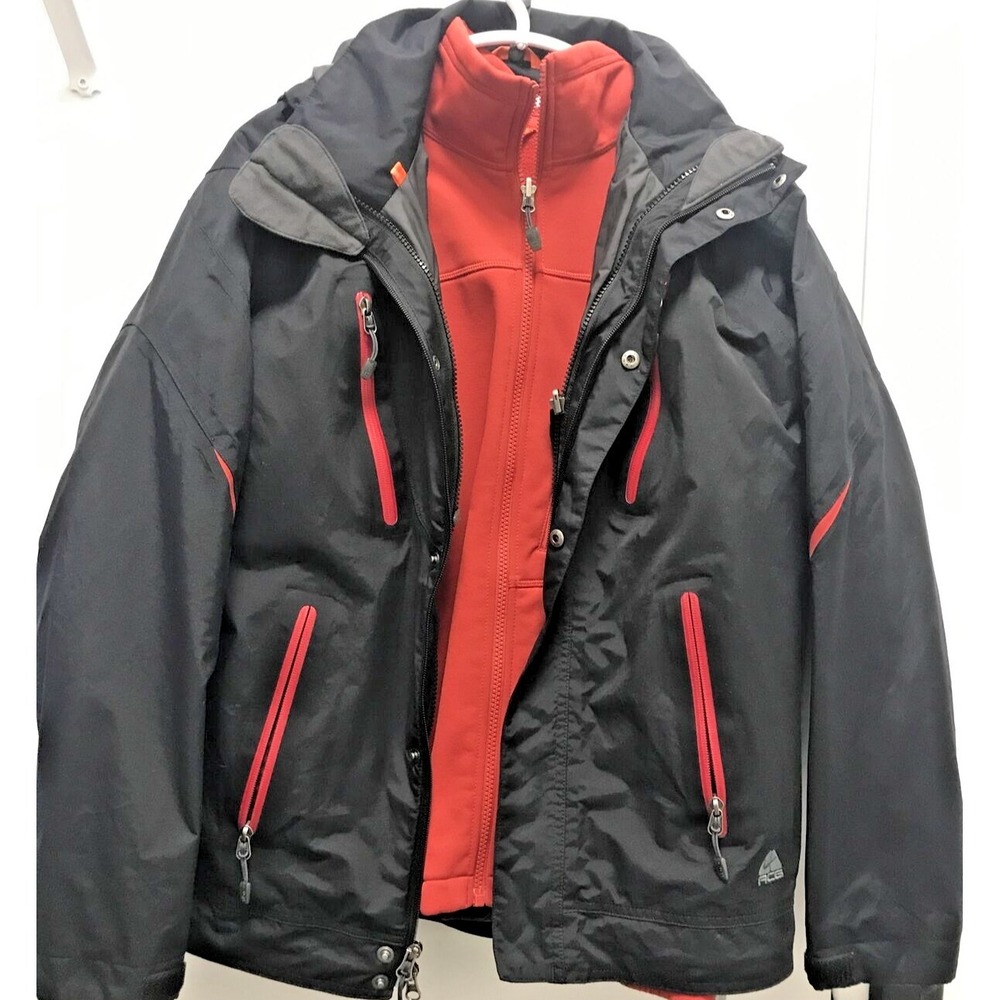 Nike ACG Stormfit Mens Small Jacket Outer Shell and Inner Liner 3 in 1